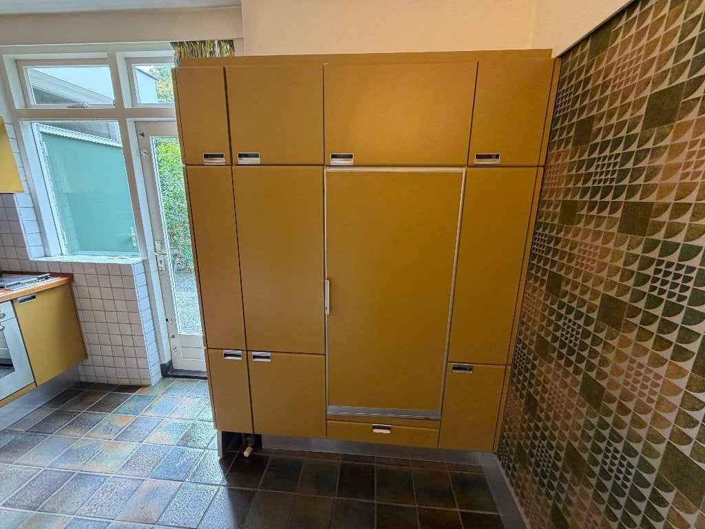 poggenpohl keuken - VANDAAG OPHALEN, Huis en Inrichting, Keuken | Keukenelementen, Ophalen, Gebruikt, 200 cm of meer, Geel
