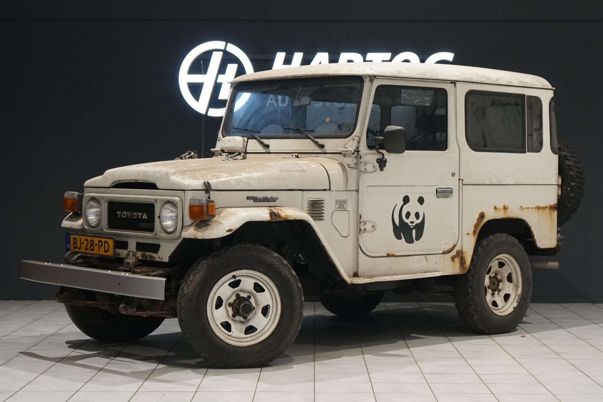 Toyota Landcruiser hardtop d 1984 *BARNFIND* + ORIG. NEDERLA, Auto's, Bestelauto's, 1780 kg, Stof, Gebruikt, 4 cilinders