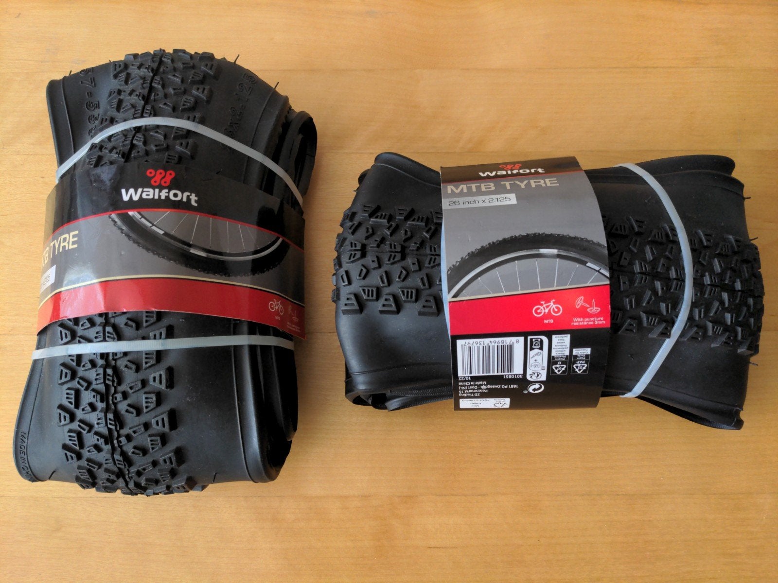 MTB fietsband 3mm Anti-Lek 26*2.15 57-559, Band, BMX, Schwalbe, Continental, Kenda, Walfort, Nieuw