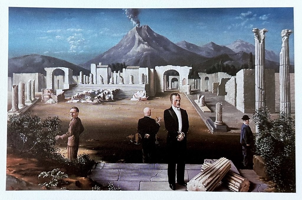 0029 CAREL WILLINK ~ Late bezoeken aan Pompeï  (1931), Verzenden, 1980 tot heden, Ongelopen, Overige thema's