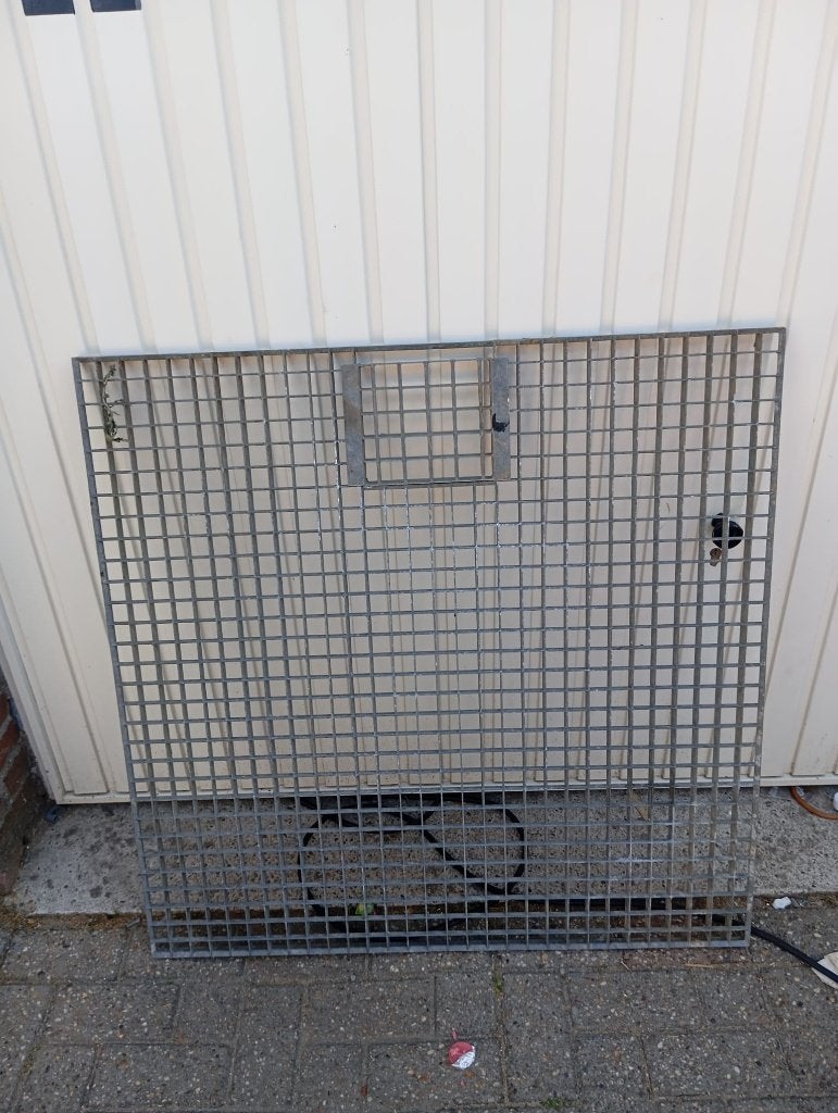 Te koop gegalvaniseerde roosters, Ophalen, Gebruikt, IJzer