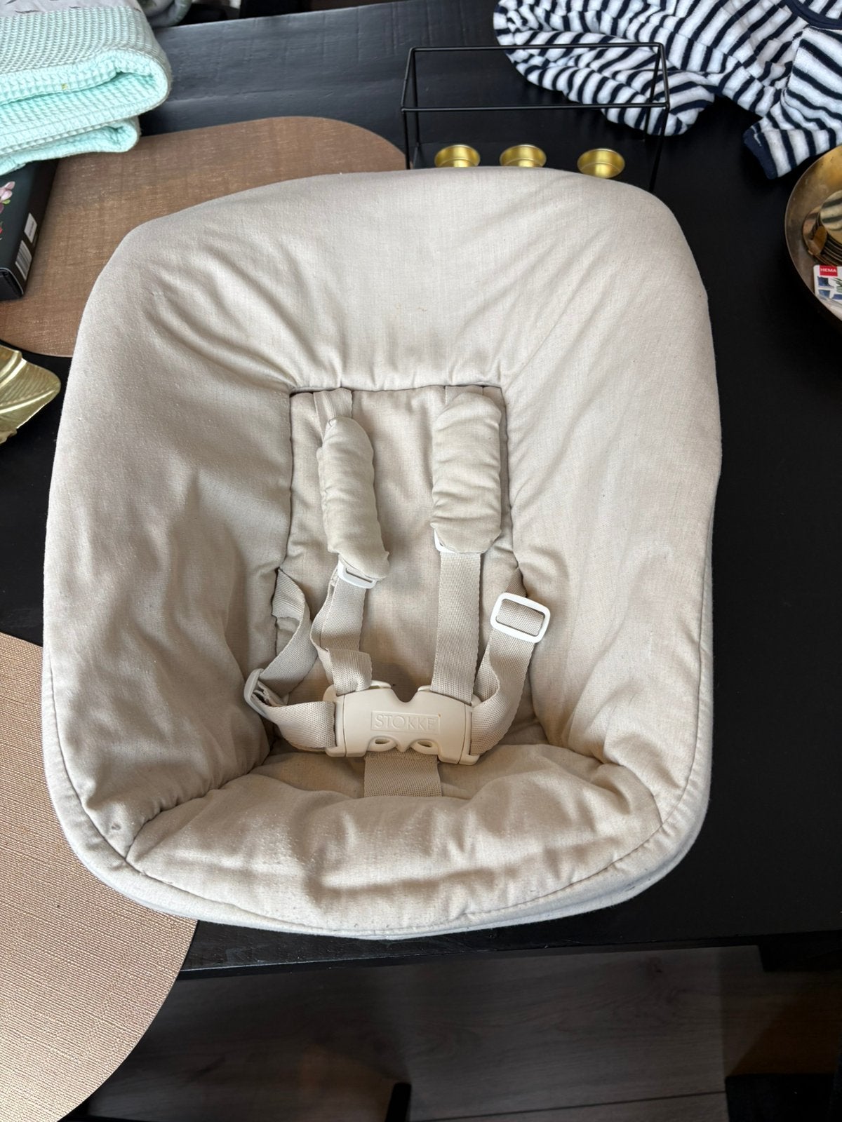 Stokke newborn + baby set, Ophalen, Zo goed als nieuw, Meegroeistoel