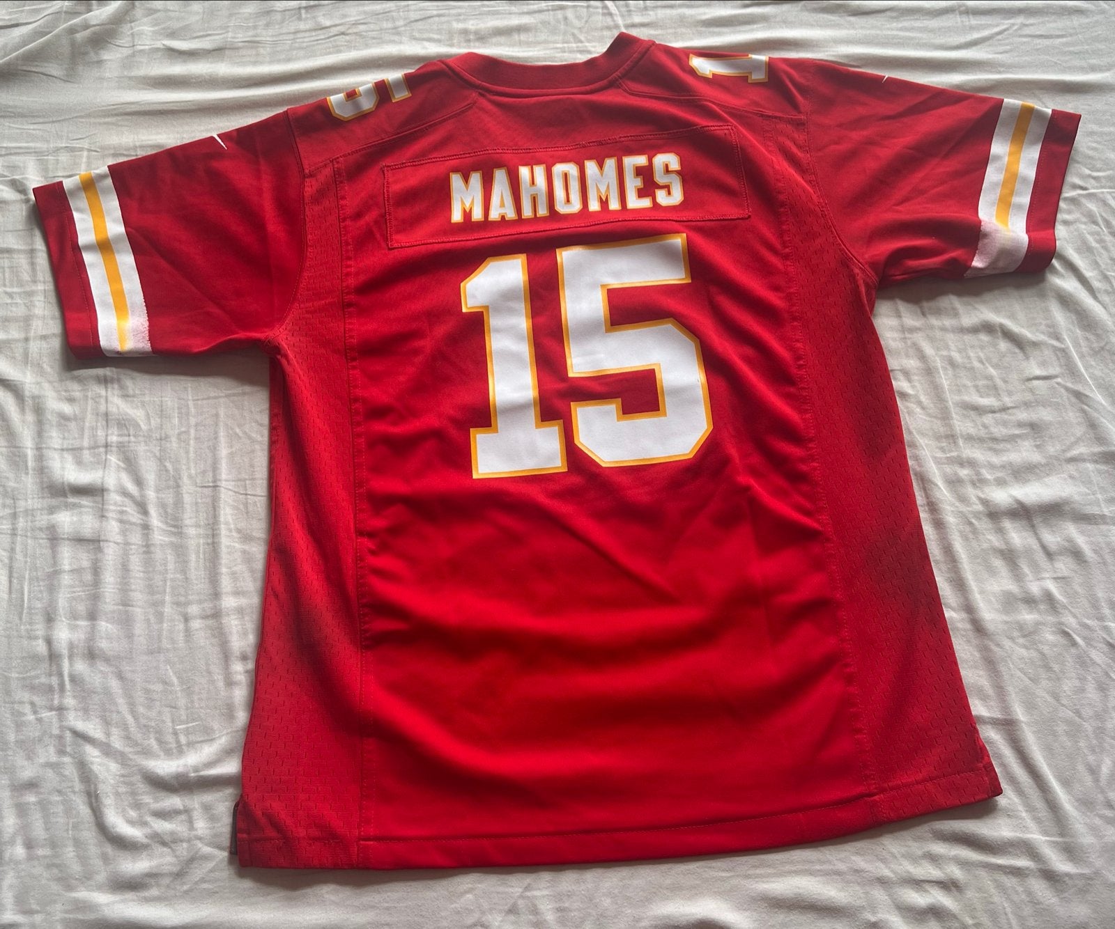 Kansas City Chiefs Mahomes 15 NFL Jersey, Kleding | Heren, Sportkleding, Overige maten, Ophalen of Verzenden, Zo goed als nieuw
