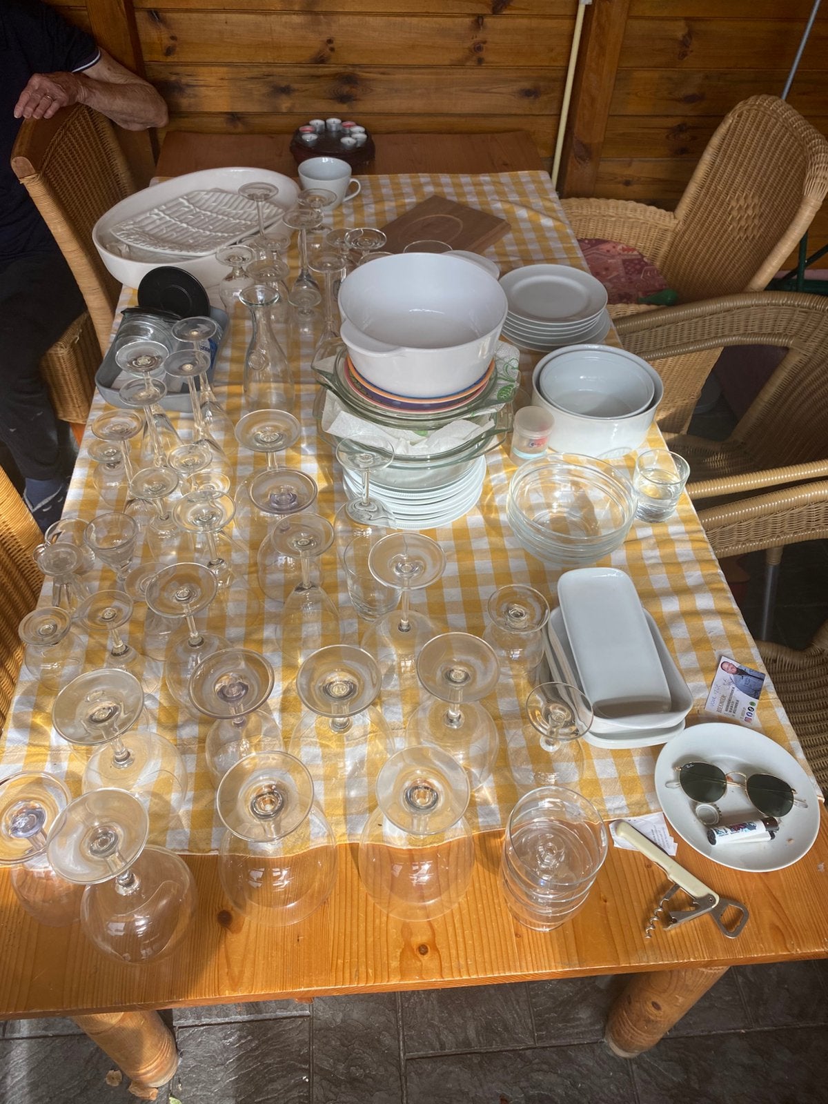 Glaswerk borden, Ophalen, Bord(en), Overige stijlen, Glas