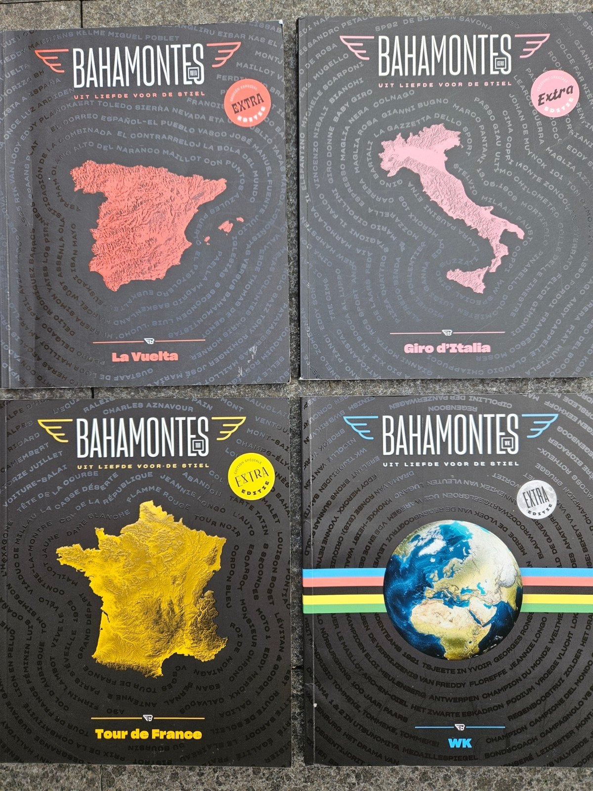4x Bahamontes Extra Editie, Boeken, Ophalen of Verzenden, Lopen en Fietsen