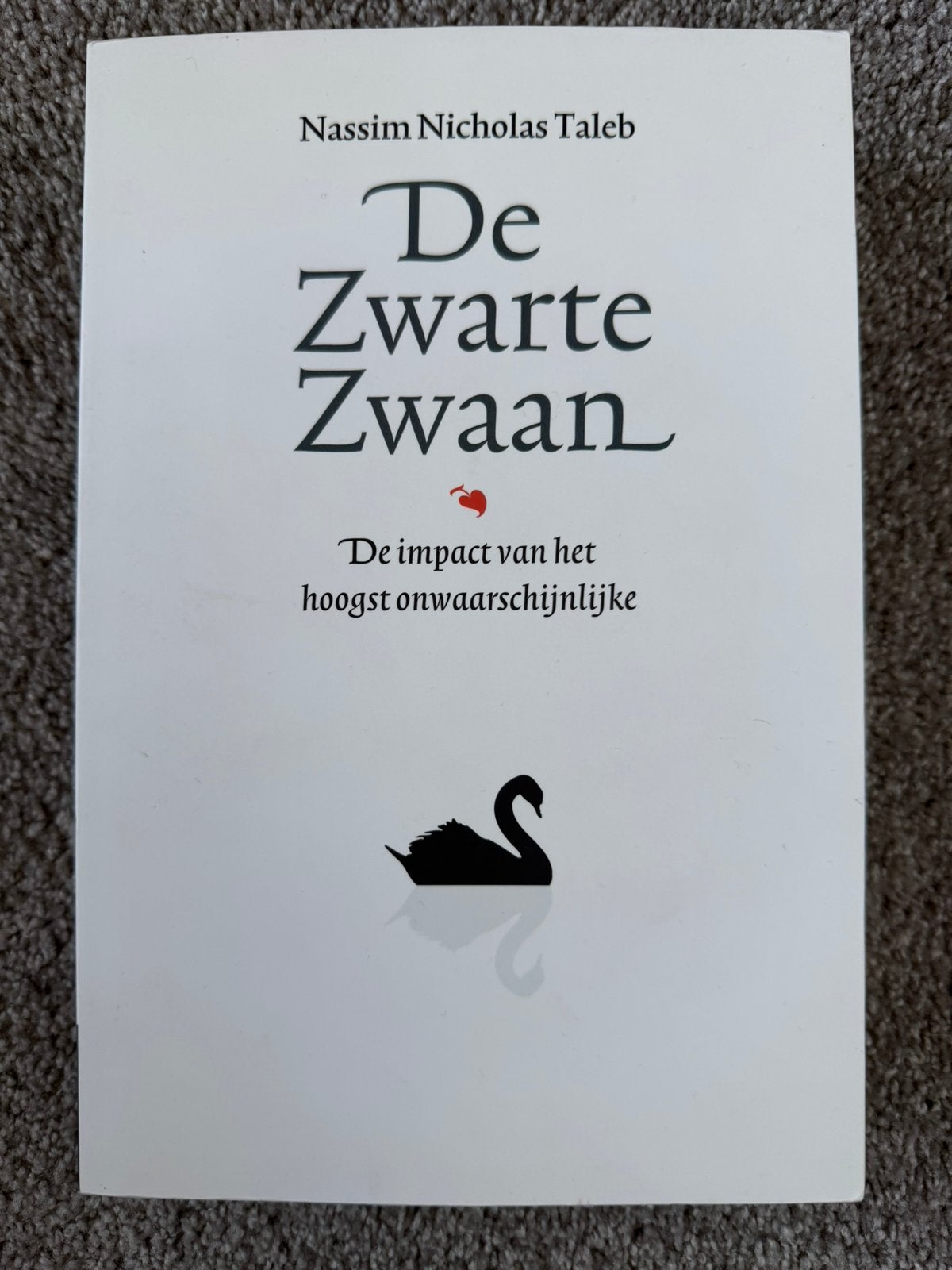 De Zwarte Zwaan - Nassim Nicholas Taleb, Verzenden, Zo goed als nieuw