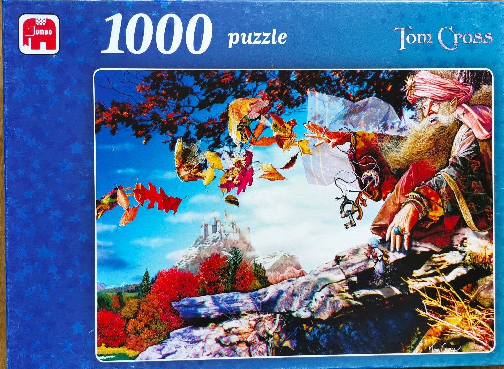 Jumbo puzzel 1000 stukjes, Hobby en Vrije tijd, Ophalen, 500 t/m 1500 stukjes, Zo goed als nieuw, Legpuzzel