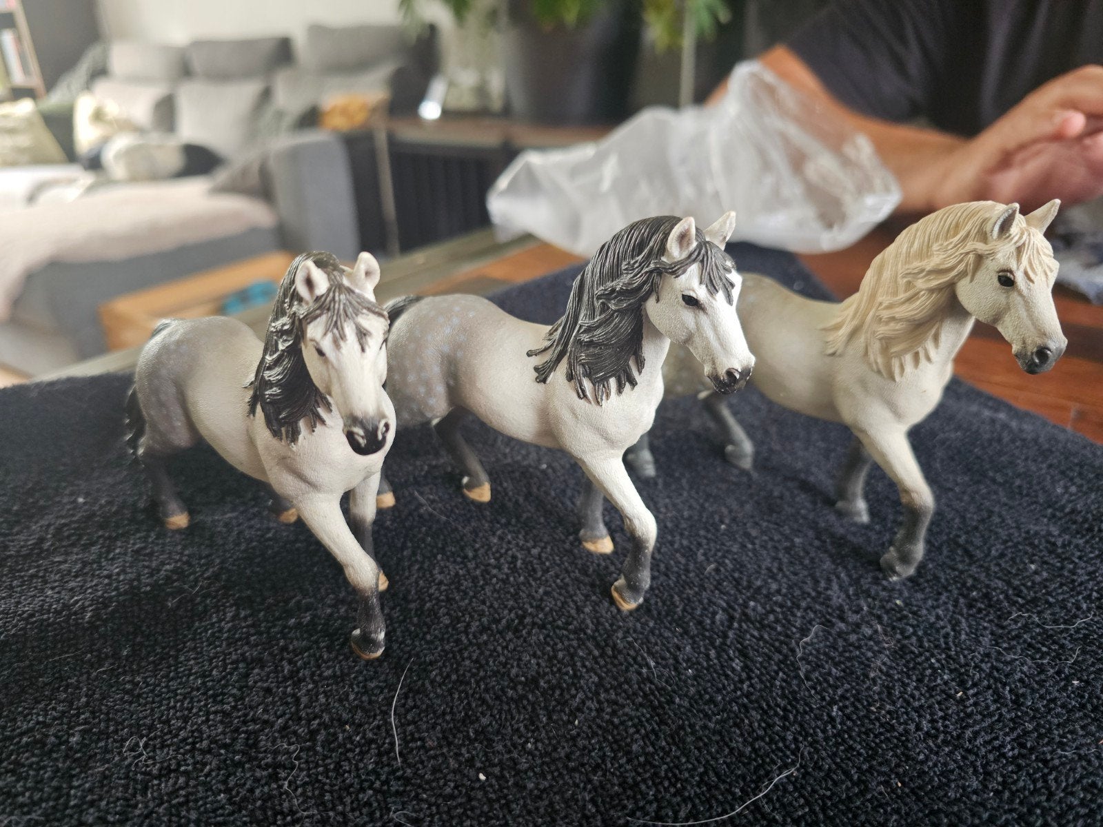 Schleich Andalusiër Hengsten (3 stuks) - 2016, Ophalen of Verzenden, Gebruikt, Jongen of Meisje