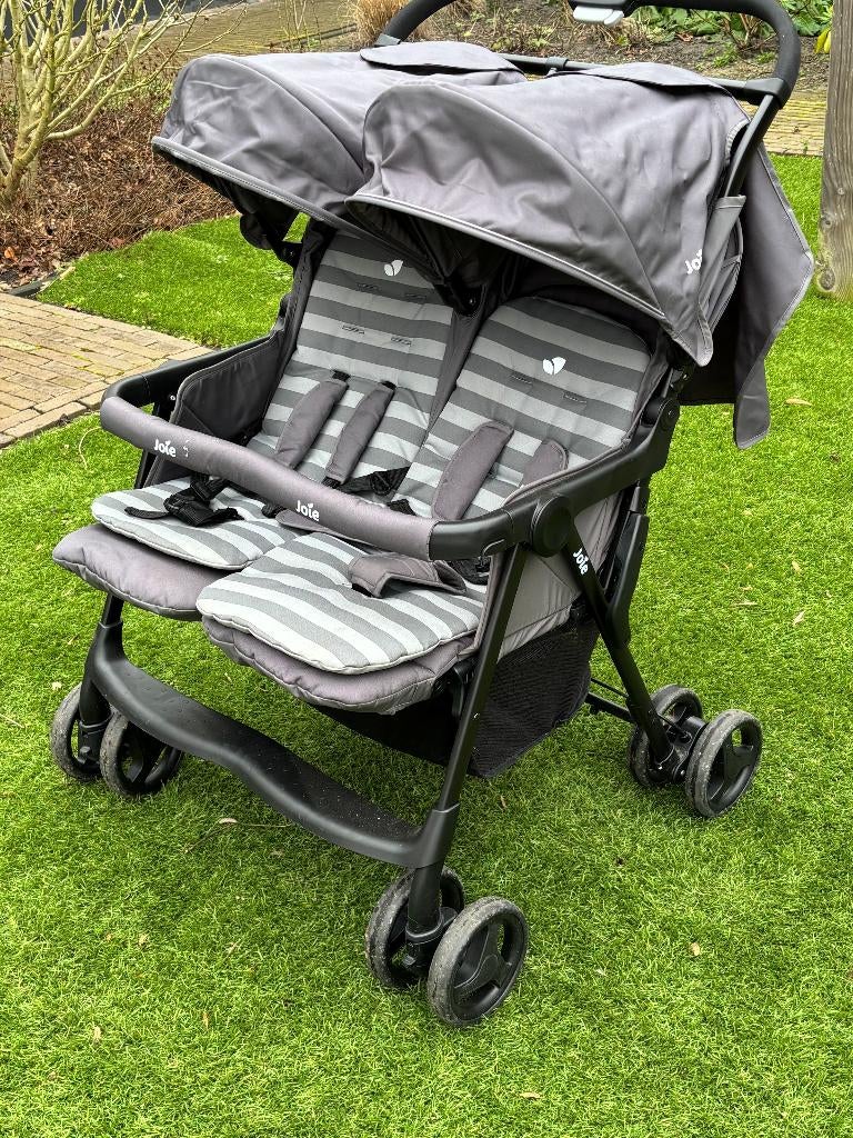 Dubbele kinderwagen/buggy, Duowagen, Zo goed als nieuw, Ophalen, Kinderwagen