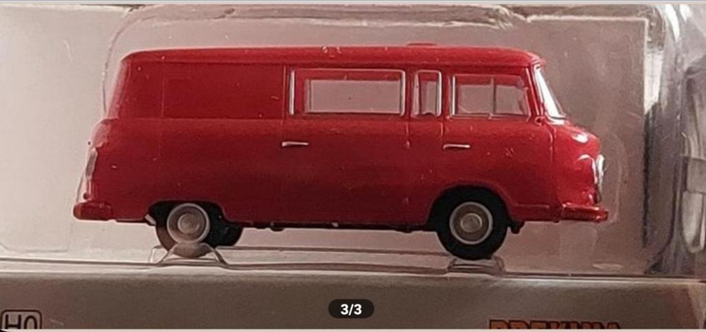 H0LK 0521 DIVERSE BARKASSEN, Hobby en Vrije tijd, Modelauto's | 1:87, Nieuw, Bus of Vrachtwagen, Brekina, Ophalen of Verzenden