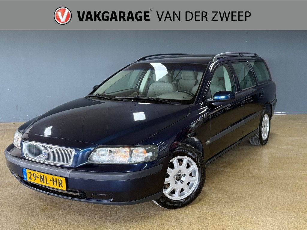 Volvo V70 2.4 | Automaat (bj 2003), 1556 kg, Blauw, 2435 cc, 170 pk