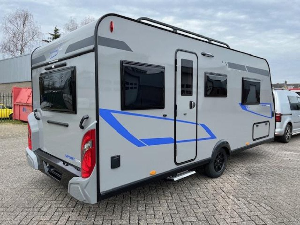Caravelair Sport-Line 492 Enkele bedden Nieuw, Standaardzit, Bedrijf, 5 tot 6 meter, Schokbreker