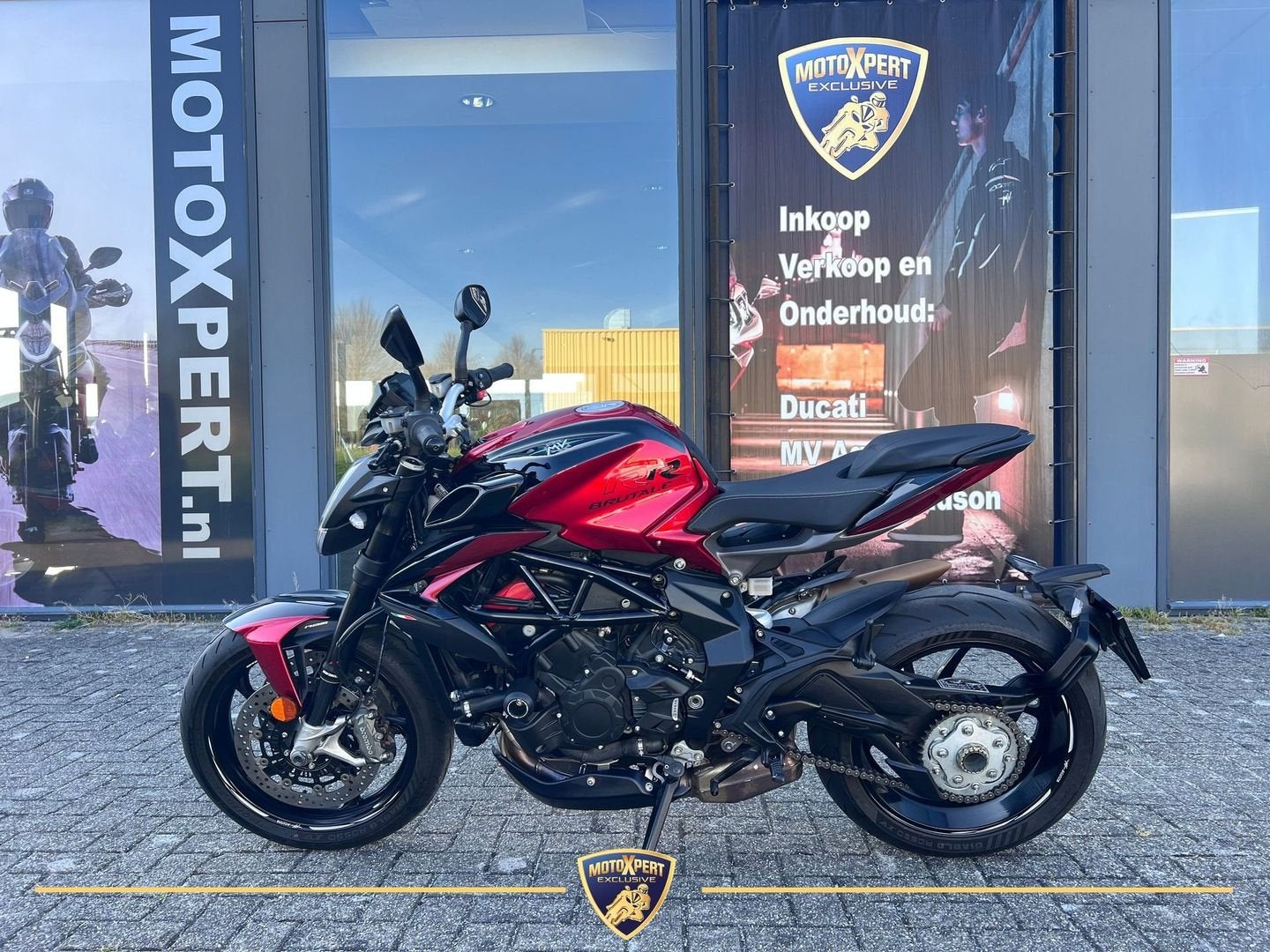 MV AGUSTA BRUTALE 800 RR (bj 2024) 3,497 km | BTW, Motorrijbewijs A, Bedrijf, Meer dan 35 kW, 798 cc