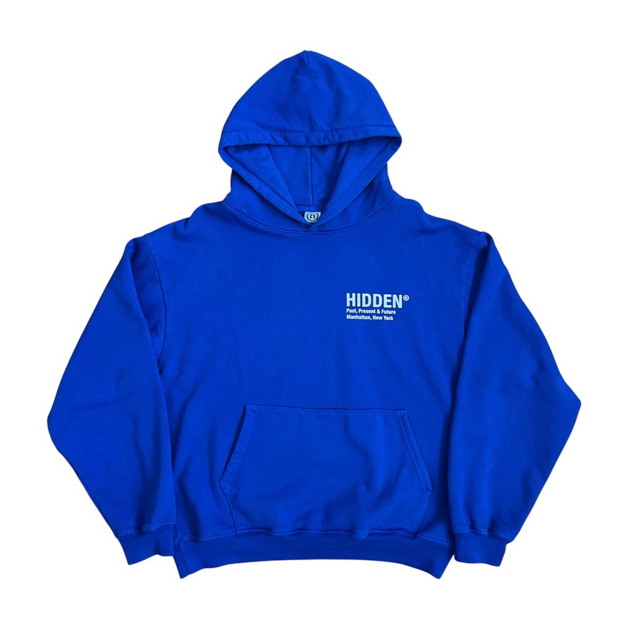 Hidden NY PPF h Logo Hoodie, Ophalen of Verzenden, Zo goed als nieuw, Maat 48/50 (M), Blauw