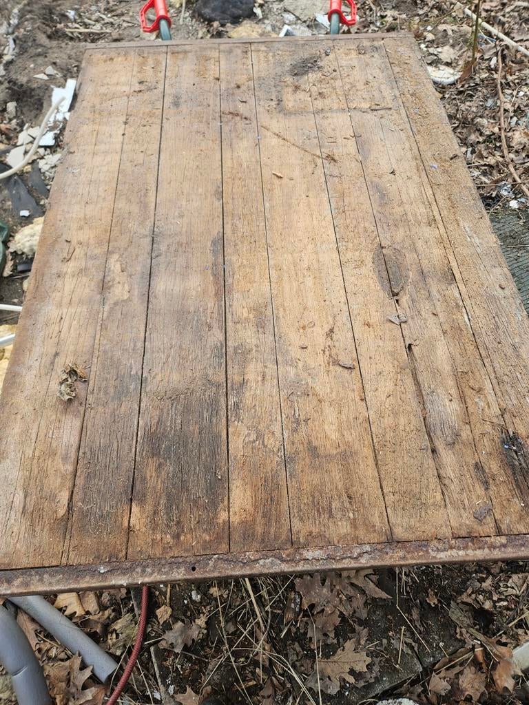 Steenschotten - Robuuste houten platenverse si, Ophalen of Verzenden, Gebruikt, Hout