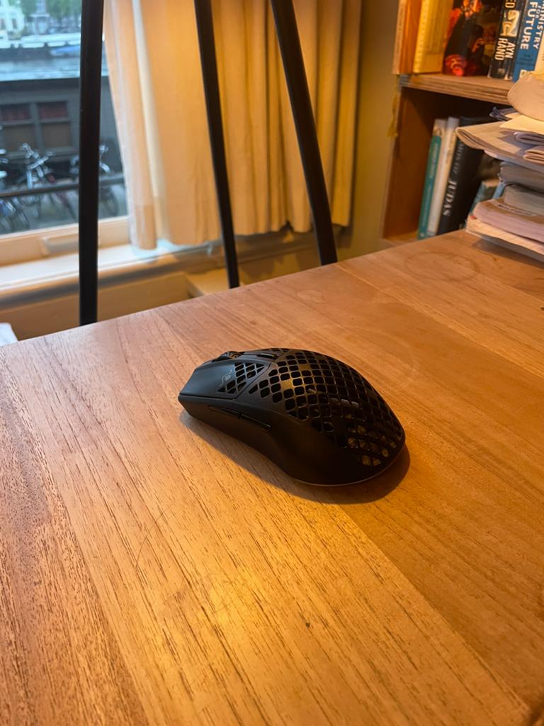 Steelseries aerox 3 gaming muis, Computers en Software, Muizen, Rechtshandig, Muis, Gaming muis, Ophalen of Verzenden