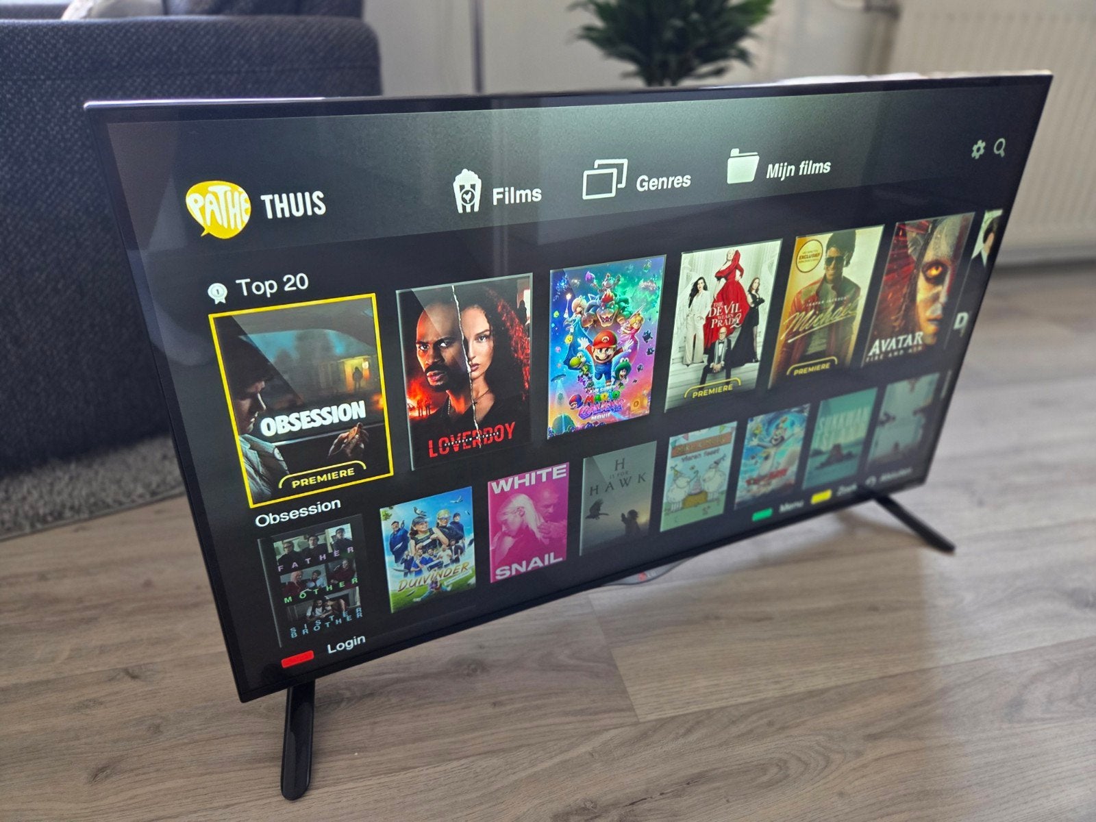 LG 4K UHD Smart Led tv, Ophalen, Gebruikt, 50 Hz, 100 cm of meer