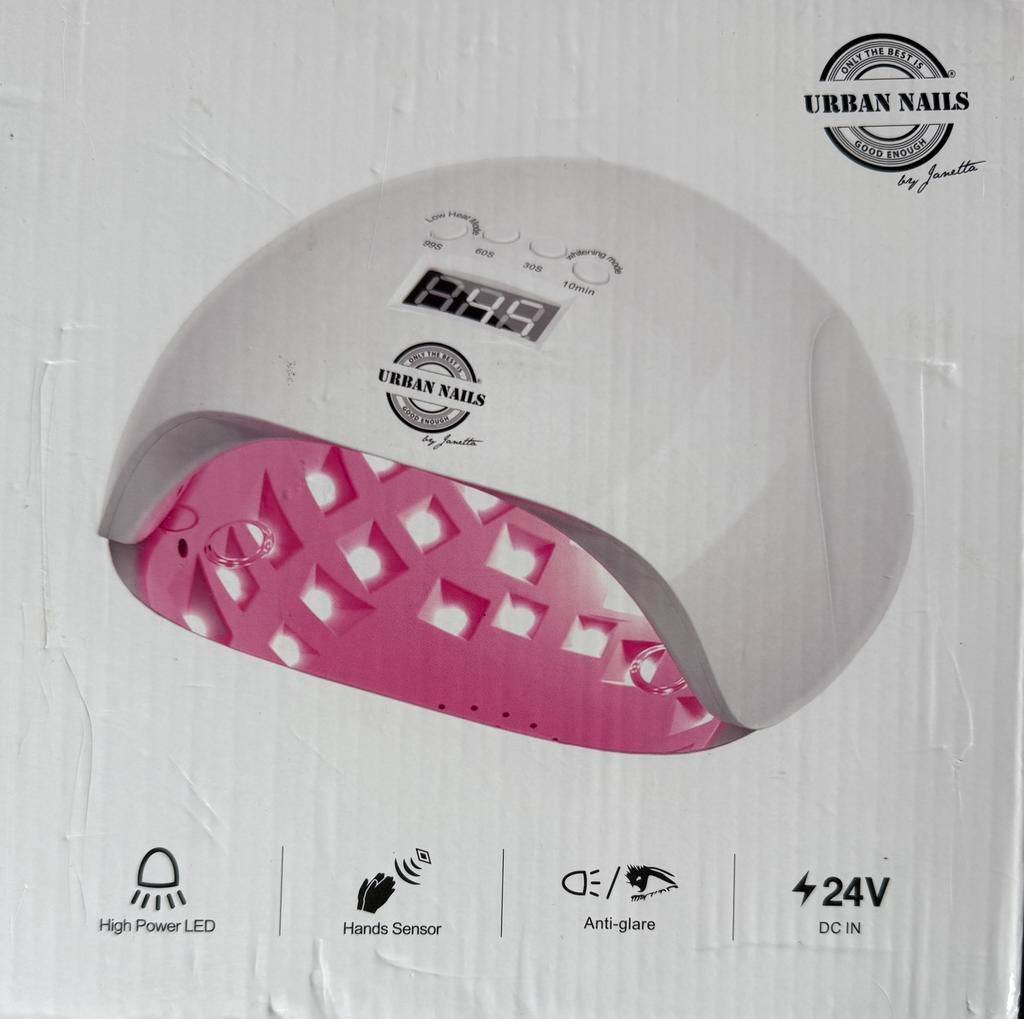 Nagellamp pink sunlight Urban Nails, Gebruikt, Wit, Ophalen of Verzenden, Handen en Nagels