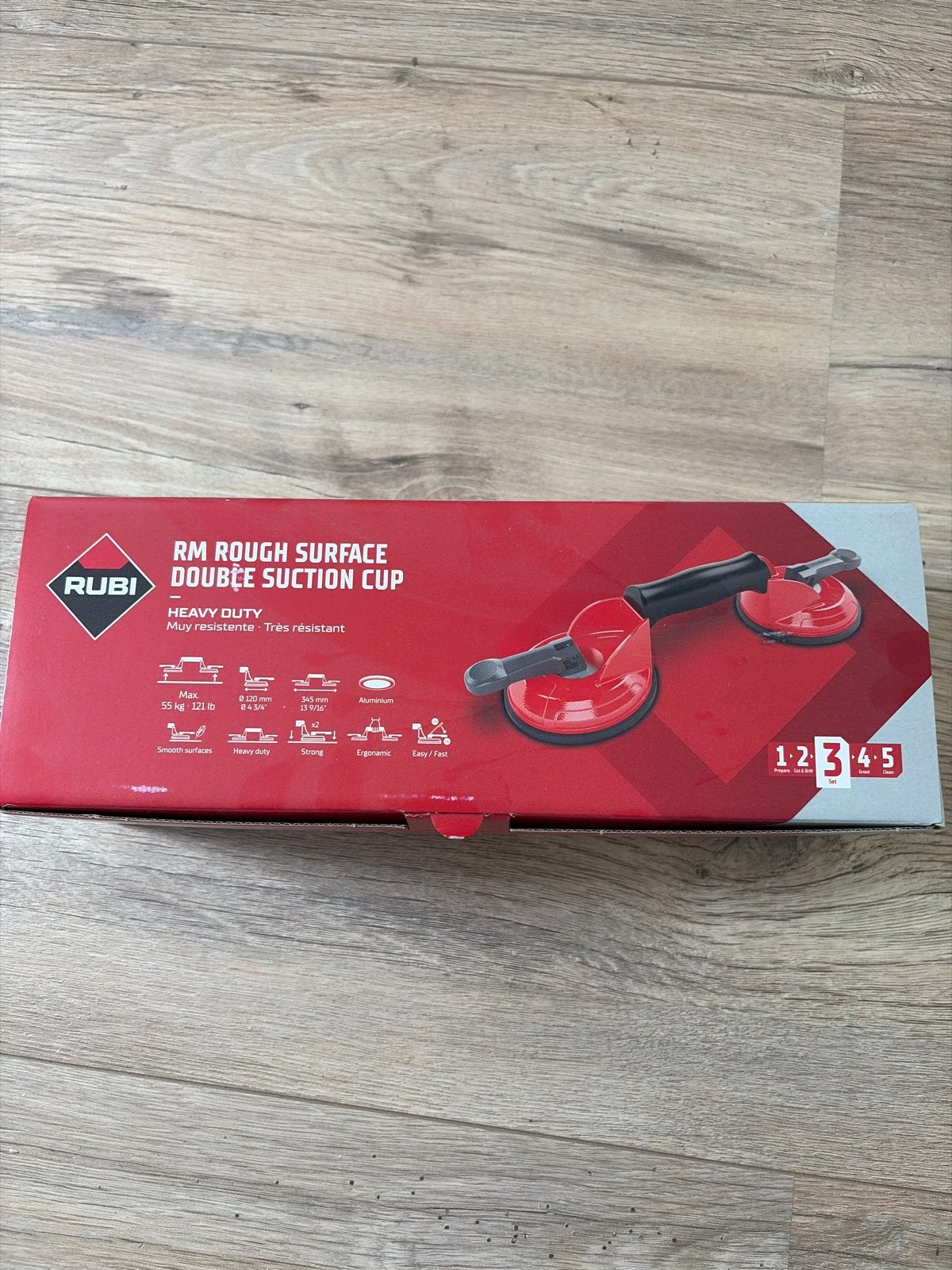 Rubi RM Rough Surface Dubbele Zuignap - Nieuw in doos, Ophalen of Verzenden, Nieuw, Overige typen, Rubi