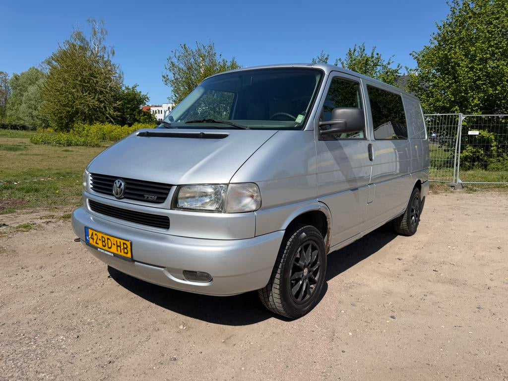 Volkswagen Transporter T4 2.5 TDI 102PK AIRCO/APK/MARGE, Auto's, Voorwielaandrijving, Stof, Volkswagen, Grijs