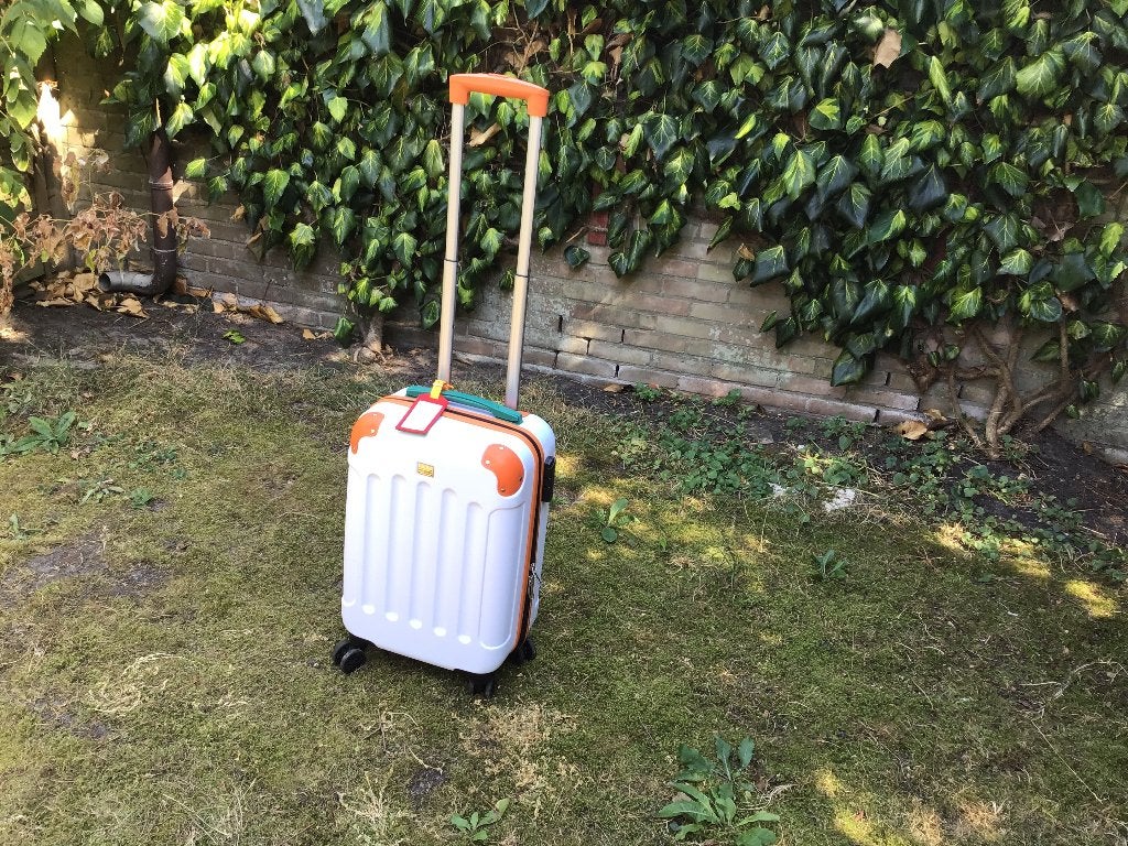 RolKoffer, Sieraden, Tassen en Uiterlijk, Koffers, Wieltjes, 50 tot 60 cm, Hard kunststof, Nieuw