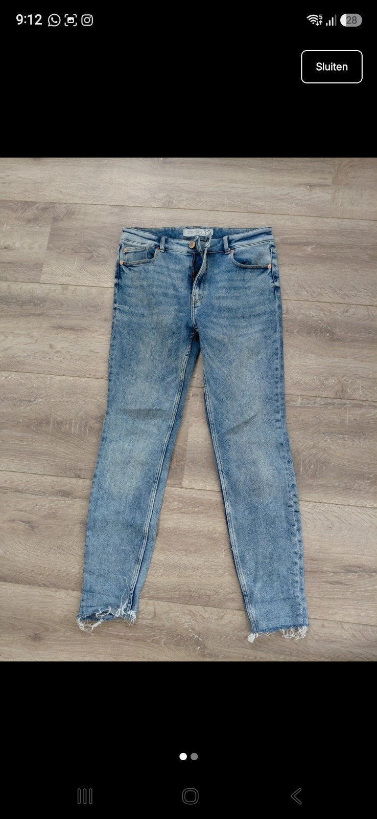 Denim broek x New Yorker, Blauw, New Yorker, Ophalen of Verzenden, W27 (confectie 34) of kleiner