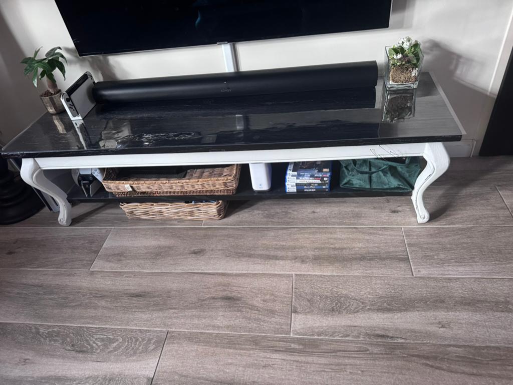 Tv meubel Rivièra Maison | Landelijk | MOET WEG, Ophalen, Gebruikt, 150 tot 200 cm, Minder dan 100 cm