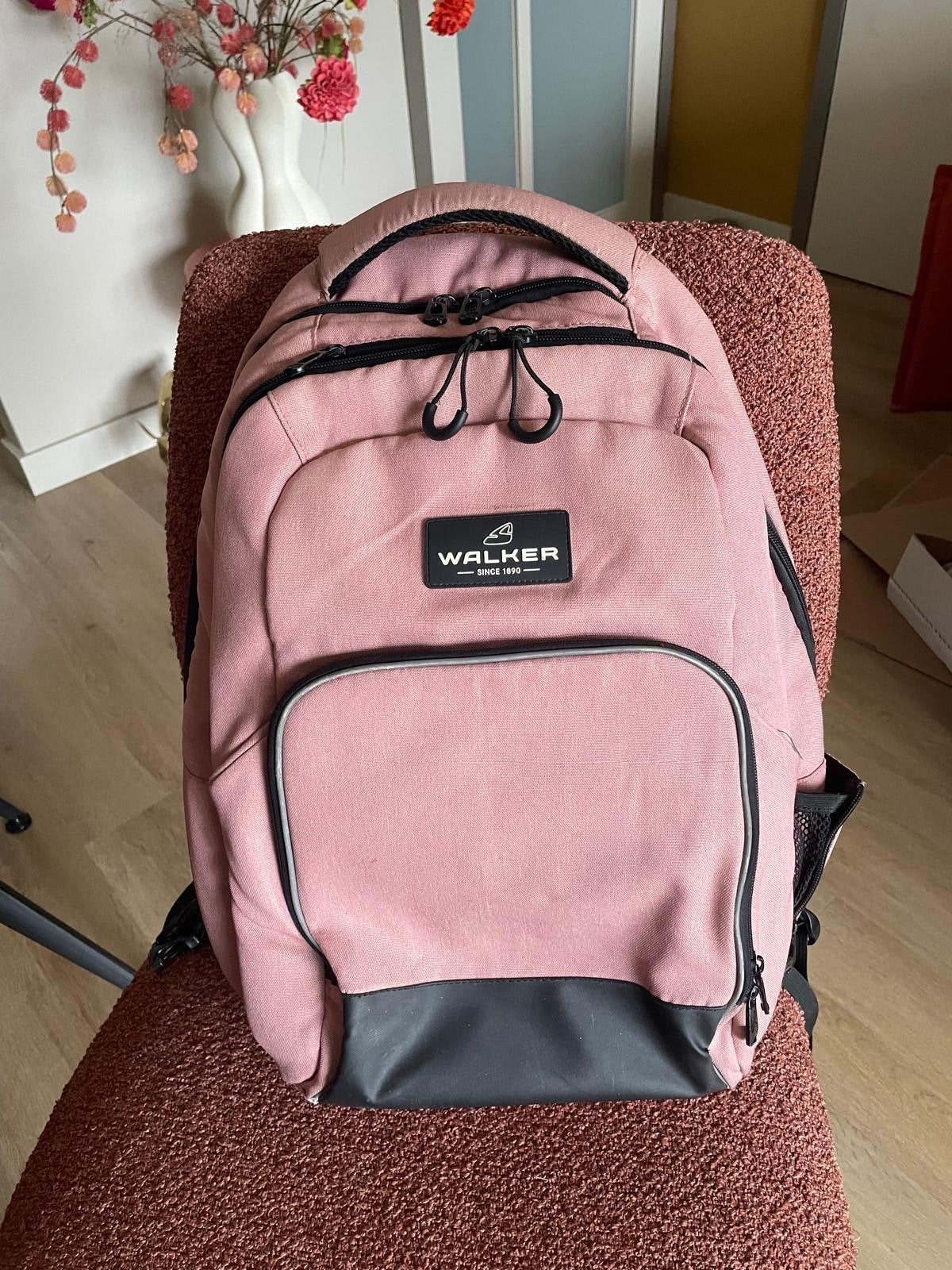 Roze Walker schooltas, 25 tot 40 cm, Zo goed als nieuw, Ophalen, Overige merken