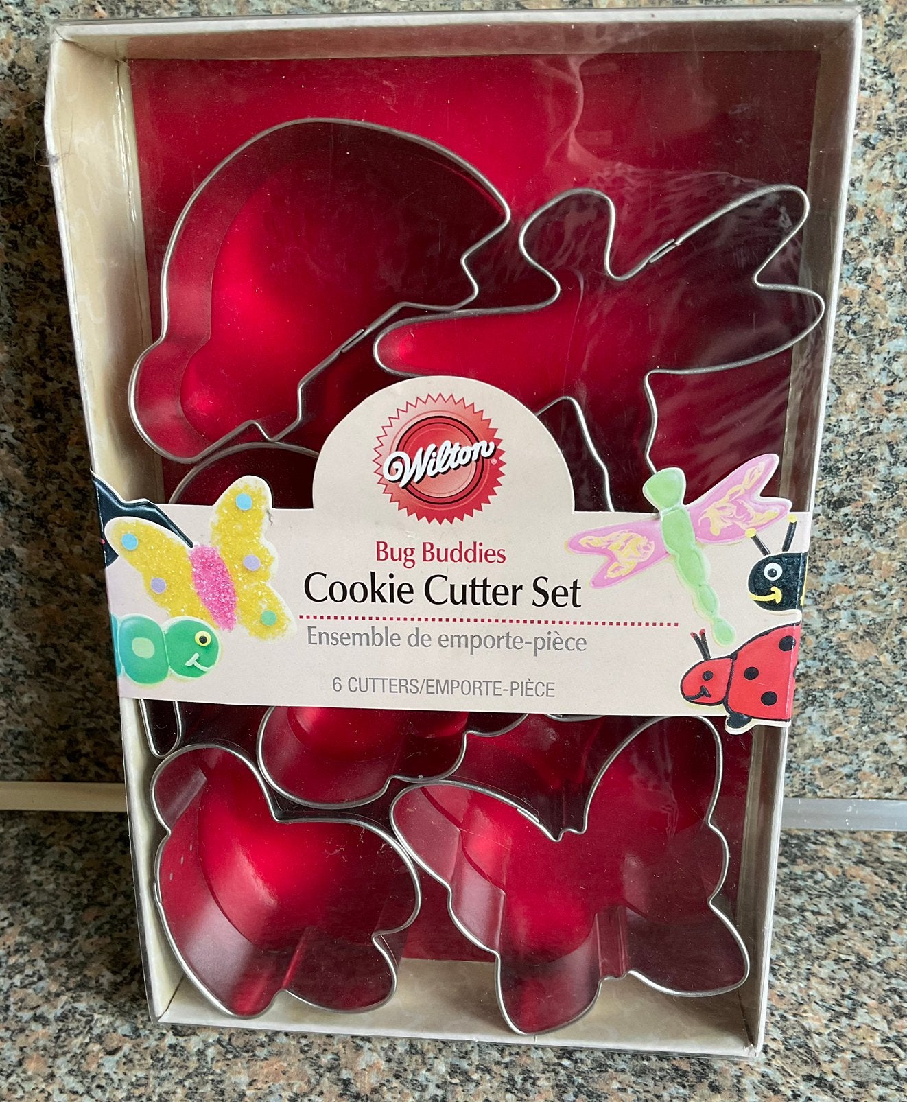 (NIEUW) Wilton koekjesuitsteker/cookie cutters Bug Buddies, Ophalen of Verzenden, Nieuw