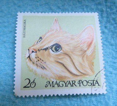 Postzegel Hongarije kat 1968, Ophalen of Verzenden, Gestempeld