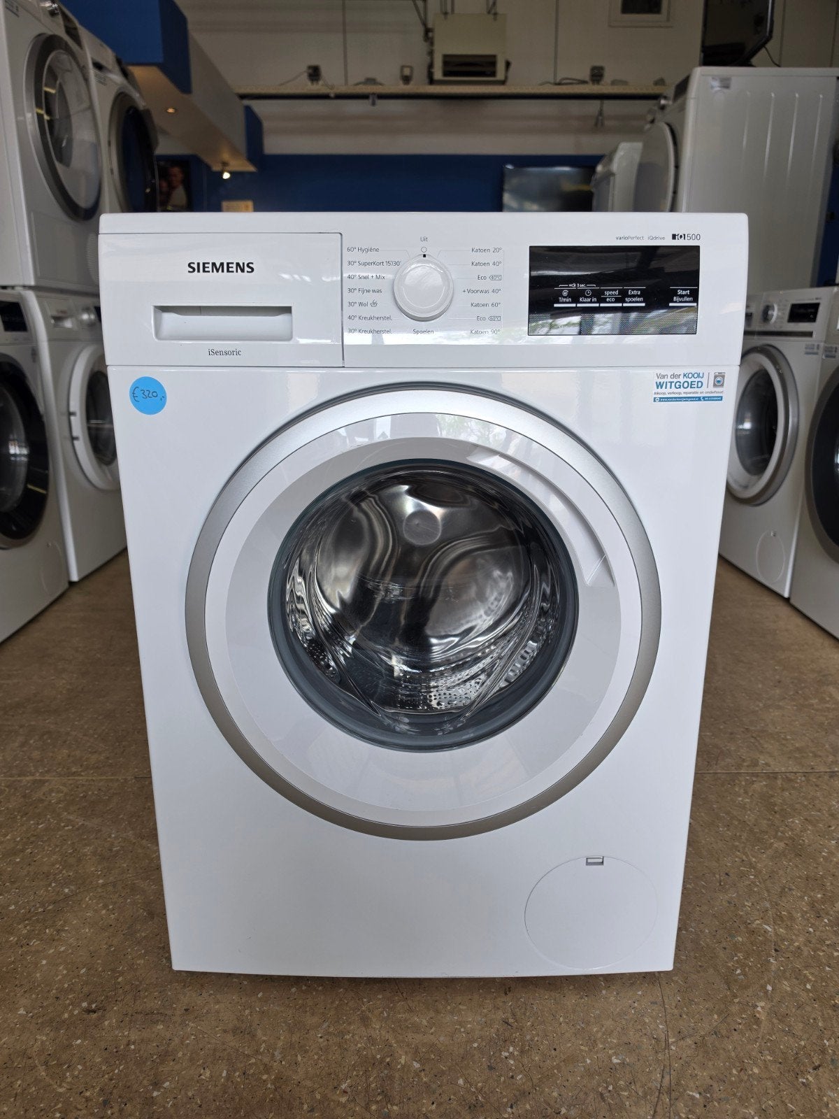 Siemens IQ 500 wasmachine | 8 kilo | A+++ | Gratis thuis 🚚✅, Jirnsum, 1200 tot 1600 toeren, 8 tot 10 kg, Ophalen of Verzenden