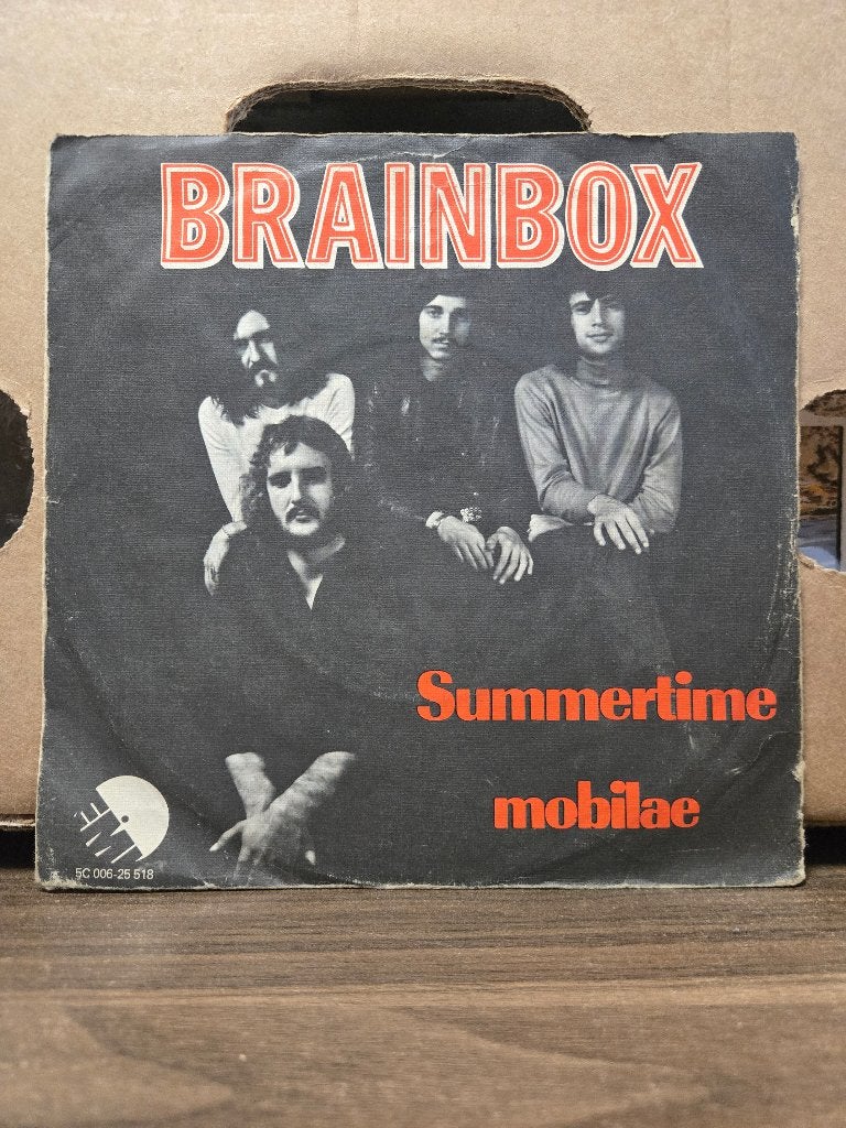 Brainbox - Summertime, Cd's en Dvd's, Vinyl Singles, Zo goed als nieuw, Pop, Beschermende buitenhoes, Fotohoes, 7 inch, Ophalen of Verzenden