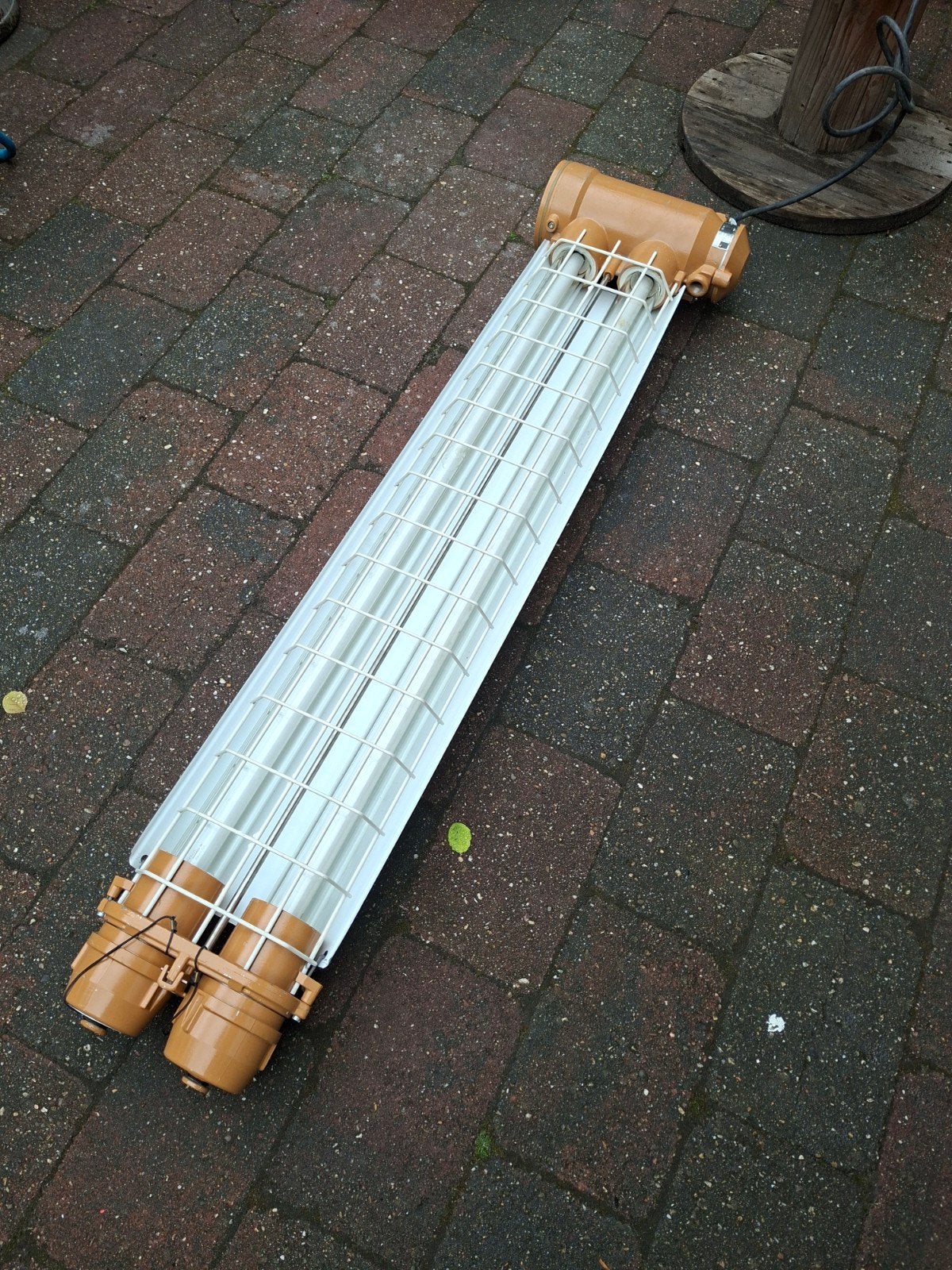 Bunkerlamp Industrieel DDR, Huis en Inrichting, Ophalen