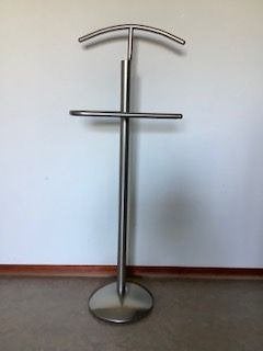 Basic design dressboy kledingstandaard RVS, Huis en Inrichting, Ophalen, 100 tot 150 cm, Overige typen, Zo goed als nieuw
