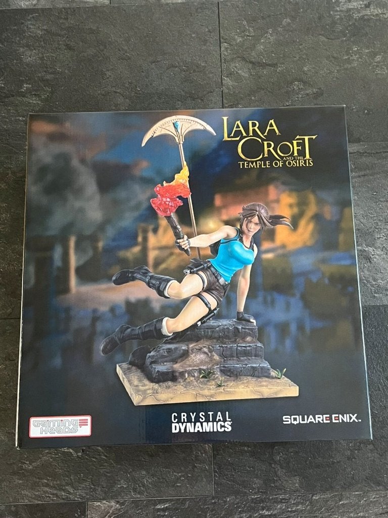 Lara Croft Temple of Osiris Statue, 1 speler, Zo goed als nieuw, Vanaf 12 jaar, Ophalen