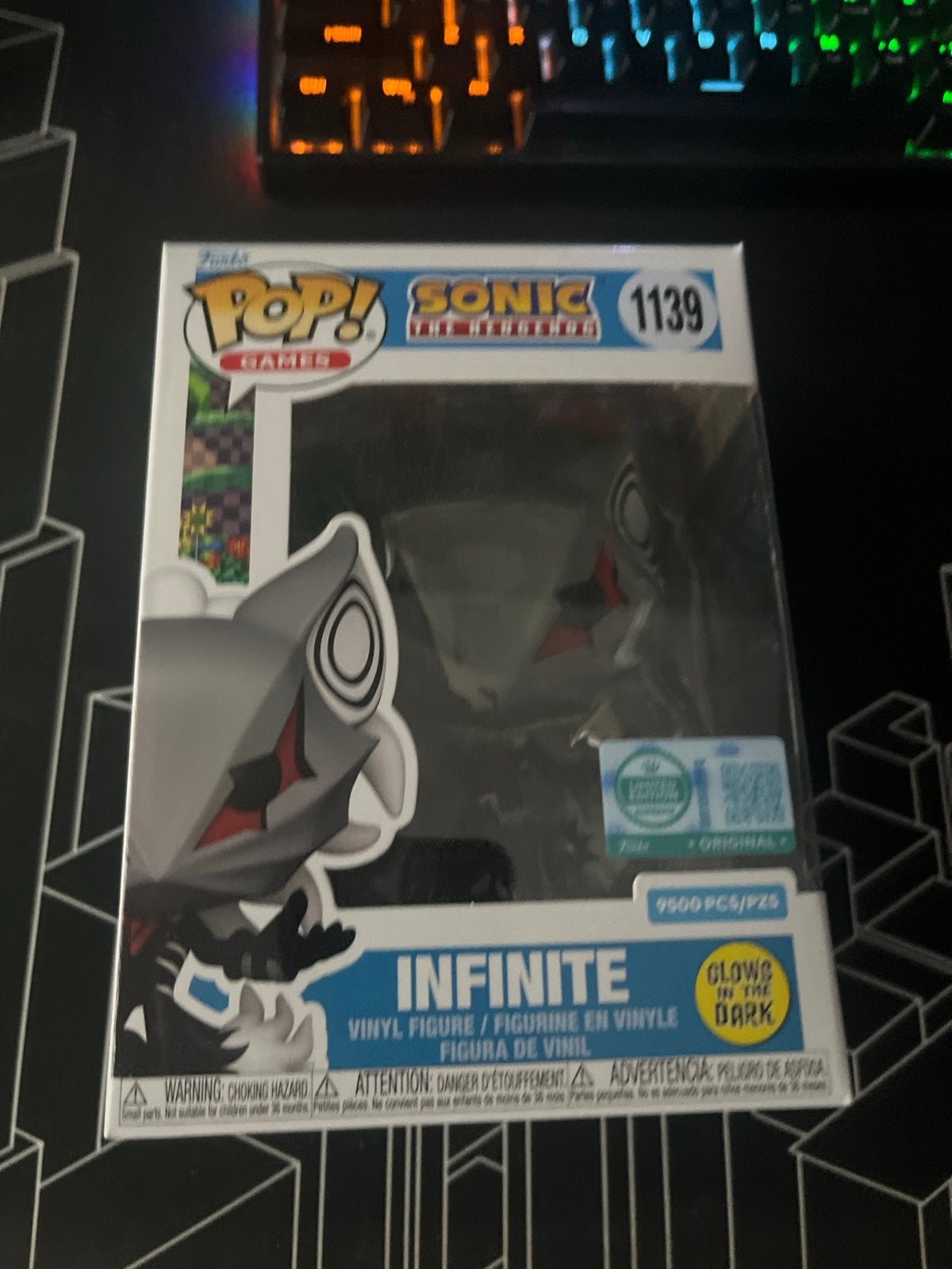 Funko Pop Infinite Supreme GITD 9500 PCS/PZS Sonic the Hedge, Verzenden, Nieuw
