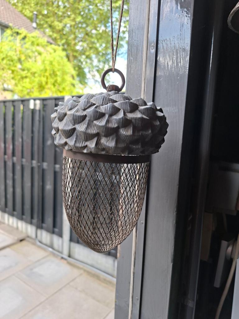 Te koop vogel voeder huisje zie foto's, Tuin en Terras, Ophalen of Verzenden, Zo goed als nieuw