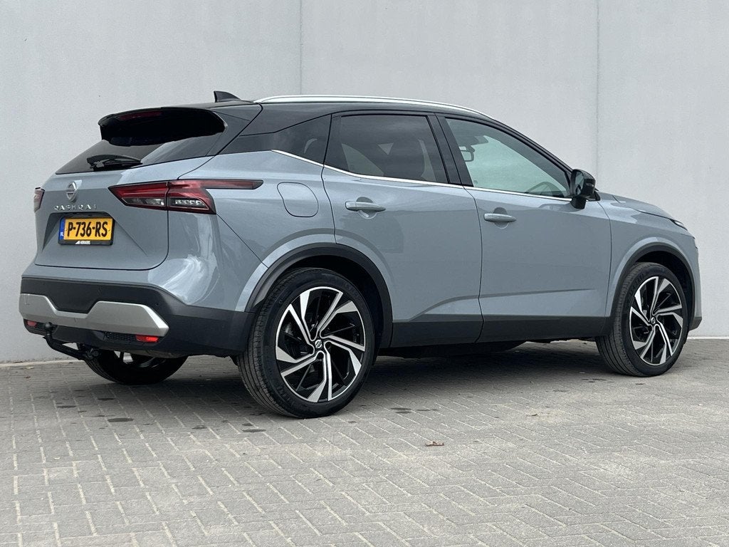 Nissan Qashqai 1.3 MHEV Xtronic Tekna Plus / Trekhaak (1.800, Auto's, Nissan, Euro 6, Qashqai, Automatische klimaatregeling, Zilver of Grijs