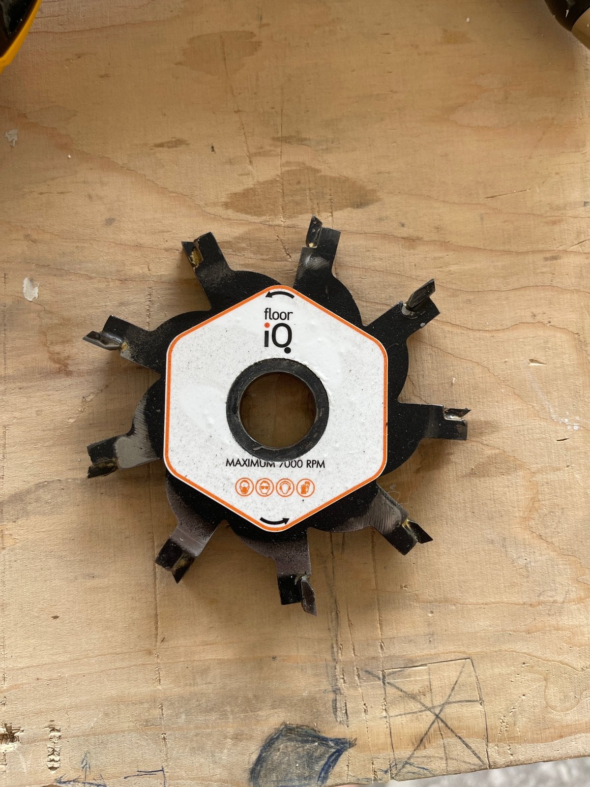 FlooriQ vloerfreesschijf 120 x 17 Fermacell, Doe-het-zelf en Verbouw, Gereedschap | Freesmachines, Ophalen of Verzenden, Zo goed als nieuw