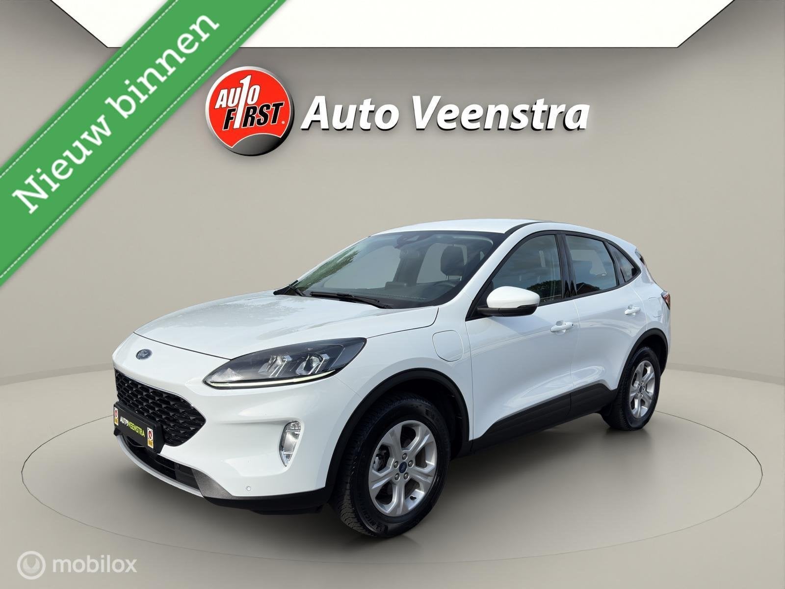 Ford Kuga 2.5 PHEV Titanium|CARPLAY|STOEL/STUUR.VERW|DAB|LED, Stof, Gebruikt, Zwart, 4 cilinders