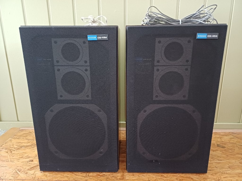 Pioneer CS-454 luidsprekers, Ophalen, Stereo speakers, Gebruikt, Inclusief kabels