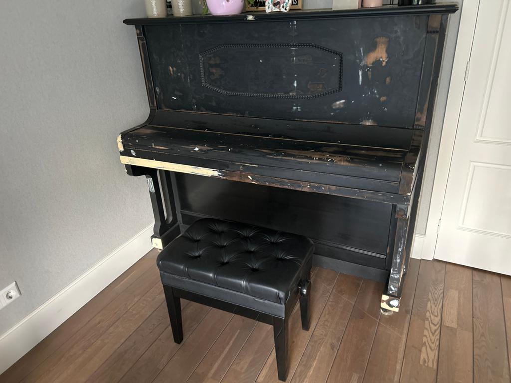 Bachmann Piano - Opknapper/Project, Ophalen, Gebruikt, Zwart, Piano