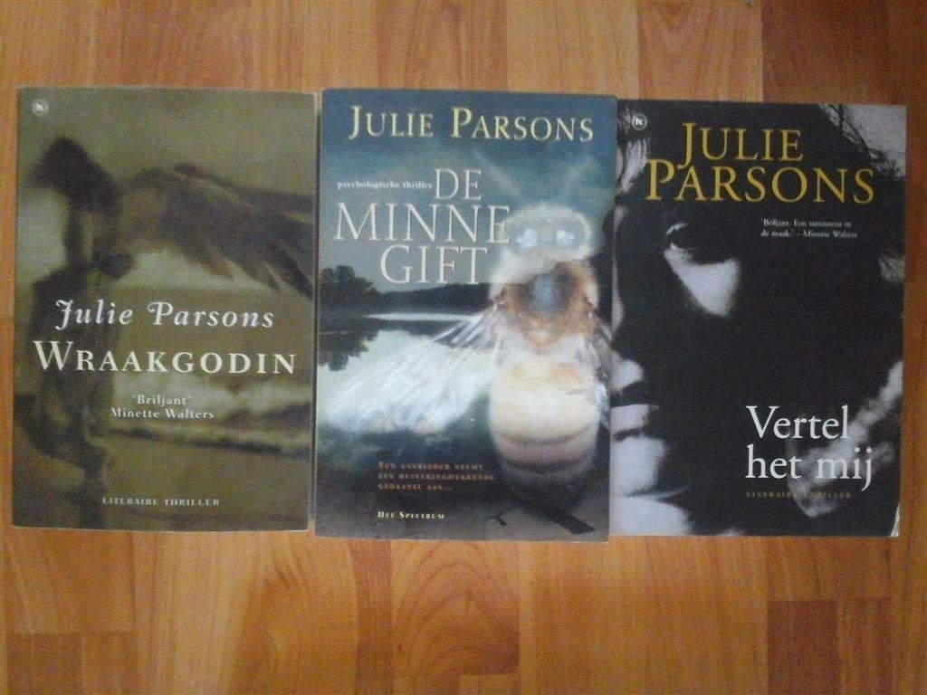 T13-5x julie parsons-losse verkoop, Ophalen of Verzenden, Nieuw