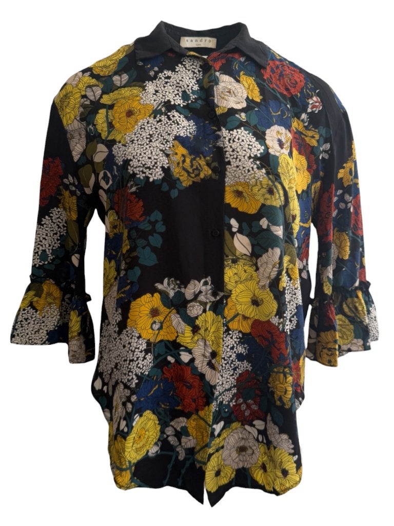 Sandro blouse M, Maat 38/40 (M), Ophalen of Verzenden, Zo goed als nieuw