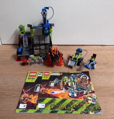 Gave Lego Power Miners 8191 Lavatraz, Overige thema's, Lego, Ophalen of Verzenden, Zo goed als nieuw