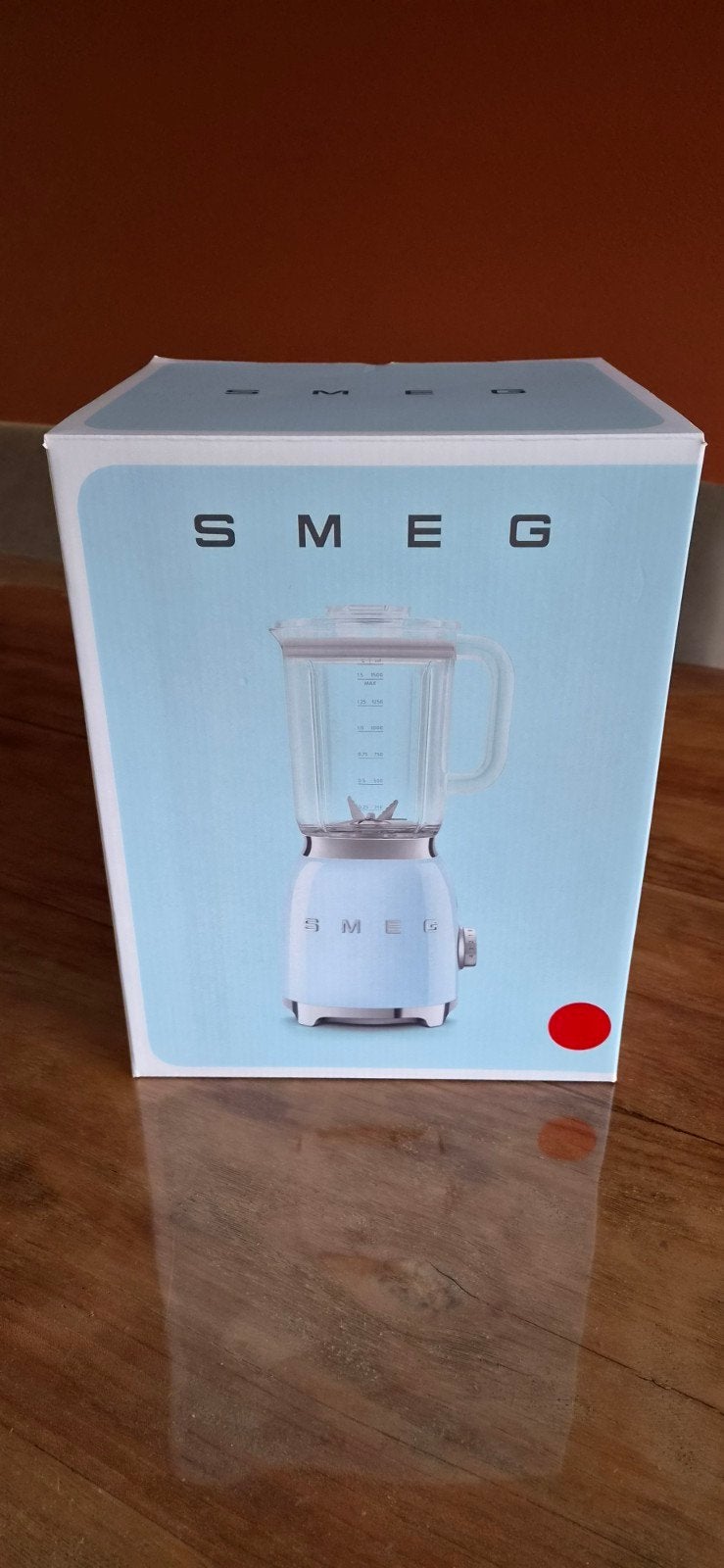Smeg Blender - Rood (nieuw!), Witgoed en Apparatuur, Ophalen, Nieuw, Blender