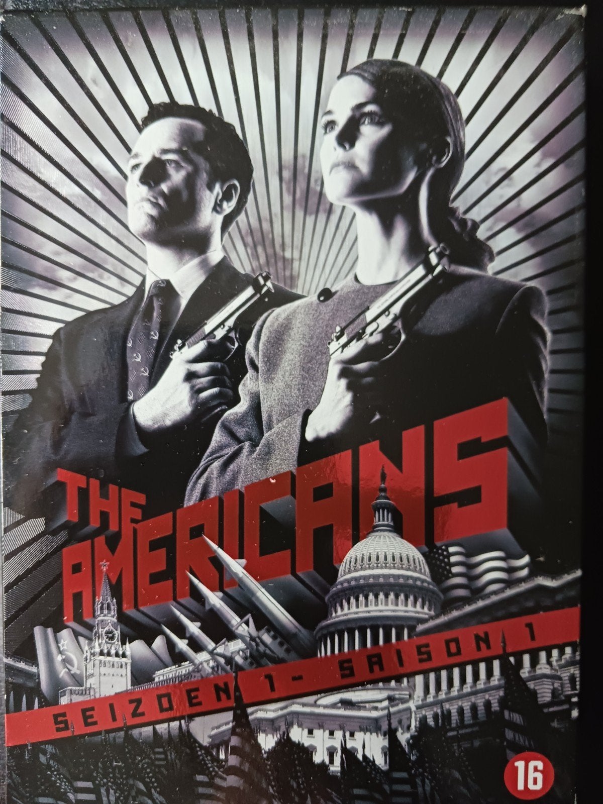 The Americans - Seizoen 1 (DVD), Cd's en Dvd's, Dvd's | Tv en Series, Bonusmateriaal, Nederlands, Vanaf 16 jaar, Seizoen 1