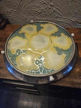 Vintage draaibaar taartplateau design marcel pako jaren 30, Ophalen of Verzenden