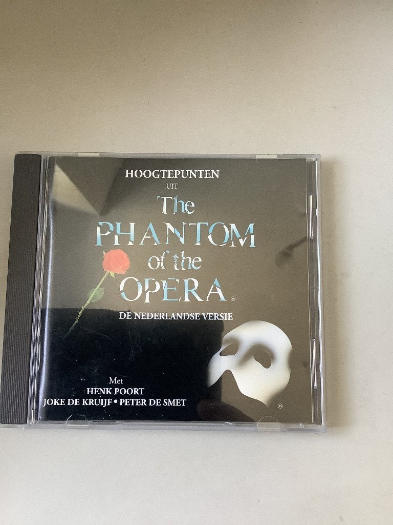 The phantom of the opera,de Nederlandse versie., Ophalen of Verzenden, Zo goed als nieuw, Levenslied of Smartlap
