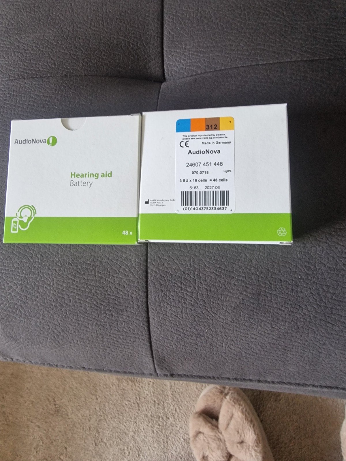 Batterijen voor gehoorapparaat (per doosje), Ophalen of Verzenden, Overige typen
